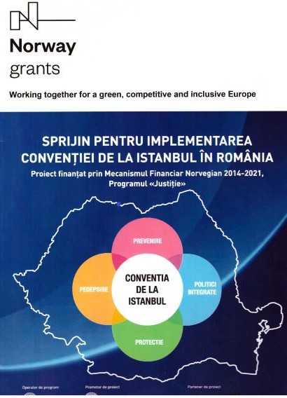 Proiect ” Sprijin pentru implementarea Conventiei de la Istambul in Romania “