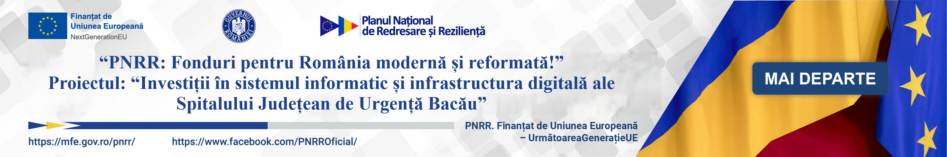Investiții în sistemul informatic și infrastructura digitală ale Spitalului Județean de Urgență Bacău