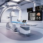 Dotarea SJU Bacău cu echipamente medicale care diagnostichează și tratează pacient critic cu patologie vasculară cerebrală acută